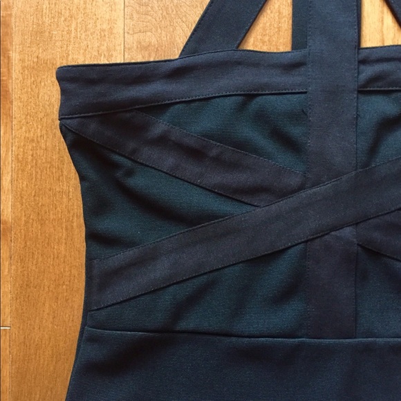 H&M Black Strappy Crop Top - Picture 2 of 6